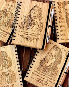 Engraved Wooden Diary – Personalized Gift for Every Occasion