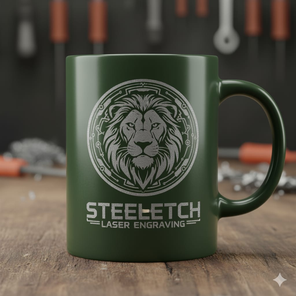 Green Engraved Mug – Personalized Gift for Every Occasion