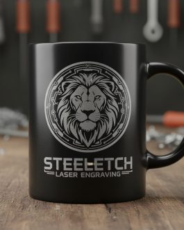 Black Engraved Mug – Personalized Gift for Every Occasion