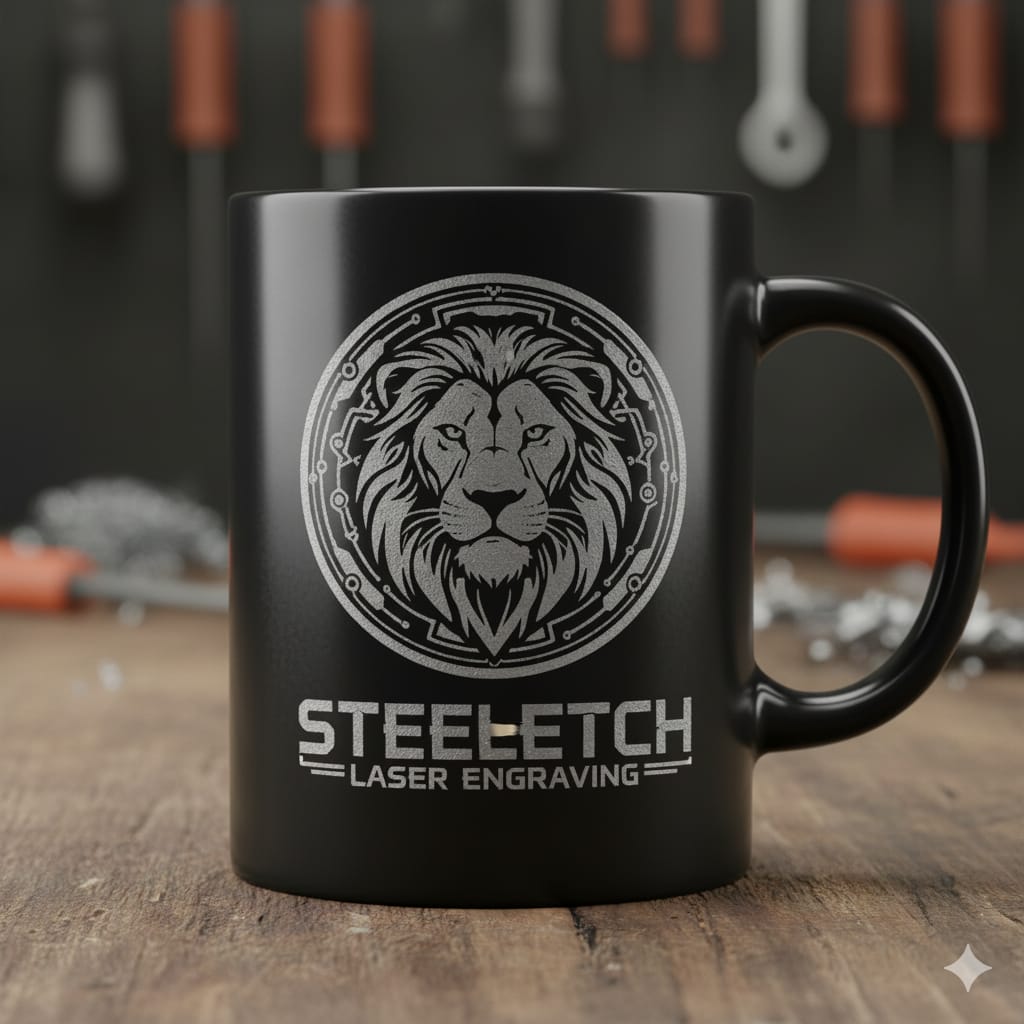 Black Engraved Mug β Personalized Gift for Every Occasion