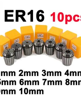 ER16 Precision Spring Collet Set CNC Milling Lathe Tool And Workholding