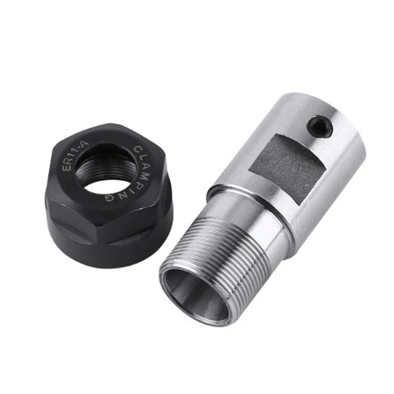 ER16 Collet Chuck Shaft ER16A 5MM 6MM 8MM 10MM 12MM 14MM Lathe Tools Spindle Extension Rod For CNC Engraving Machine Milling - Image 2