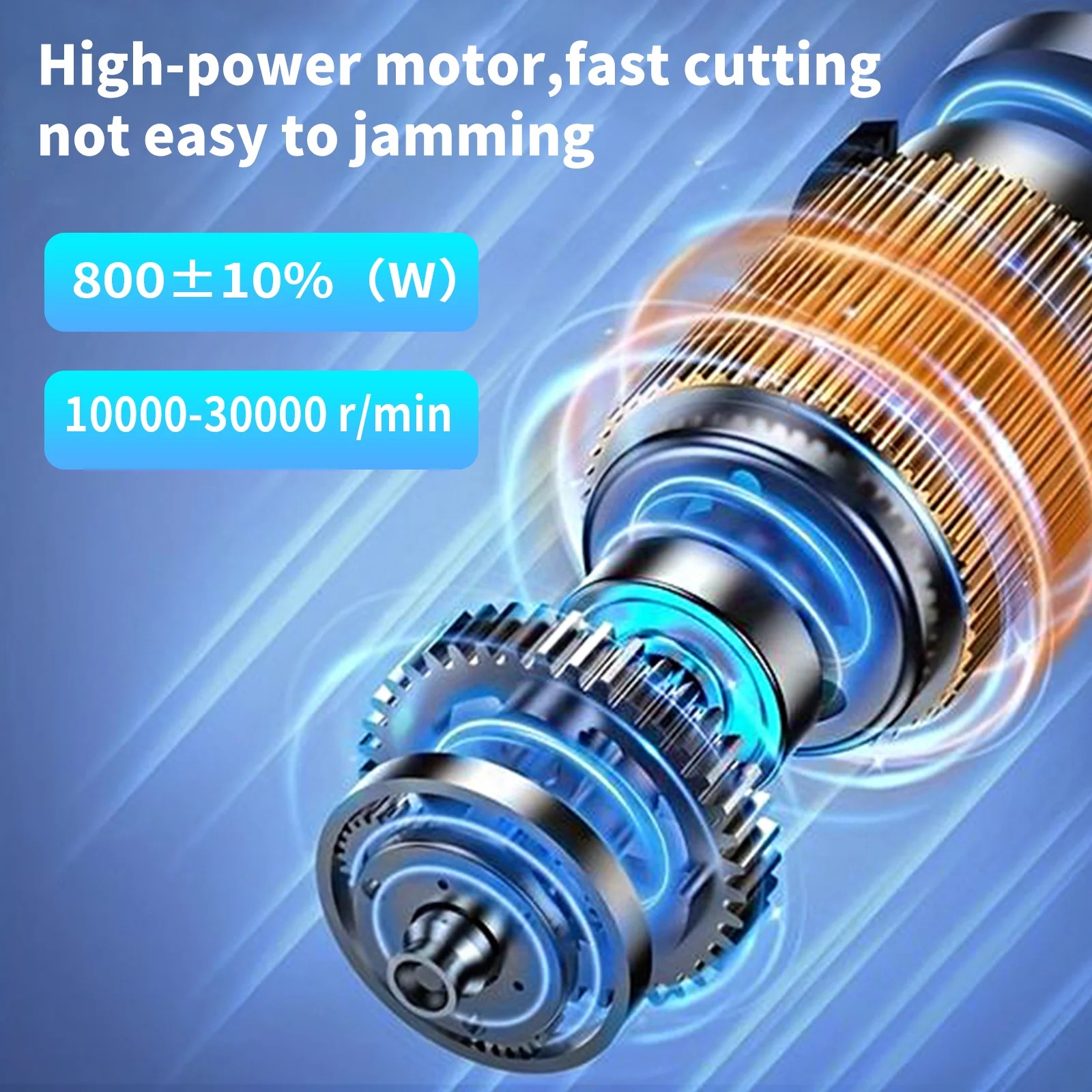 1500W Air Cooled CNC Router Spindle Motor ER 16 Collet Chuck for Woodworking 220V for CNC Engraving Milling - Image 4