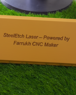 Wooden Name Plate – Laser Engraved