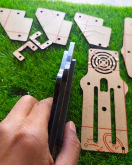 Laser Engraver Build Plate – 6mm Black Acrylic